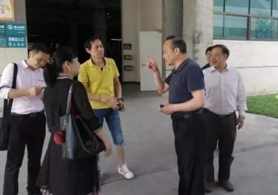 湖南省台办副主任蒲祖泉赴宁远县调研台资企业