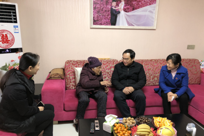省委台办主任肖祥清一行到湘潭走访慰问台属