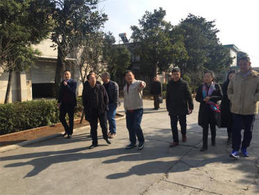 省委党校调研组赴汉寿调研台资企业