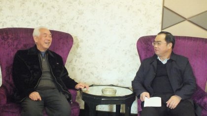 省委台办开展 “送温暖、献爱心”走访慰问活动