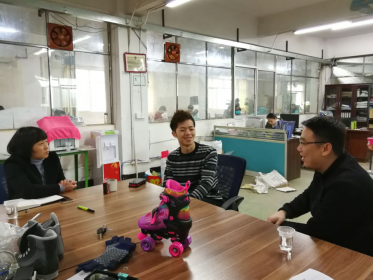 新田县台办新春走访台企业解难题
