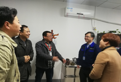 株洲市天元区委常委、统战部长周玉智一行走访慰问台资企业