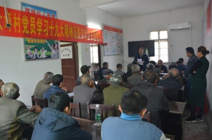 省委台办驻村帮扶工作队组织帮扶村党支部开展主题党日活动