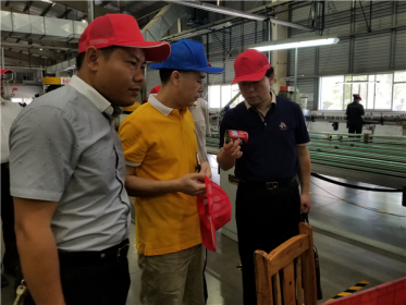 长沙市委台办袁湘鄂副主任一行调研望城台资企业