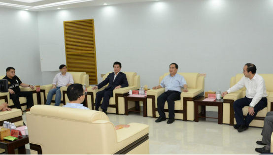 肖祥清主任会见中国国民党中常委范成连一行