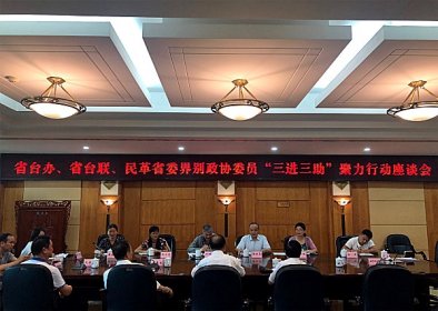 湖南省台办牵头组织开展台联、民革省委界别政协委员“三进三助”聚力活动