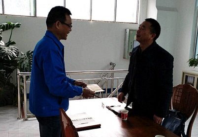 长沙县台办勉励实体台企克难前行