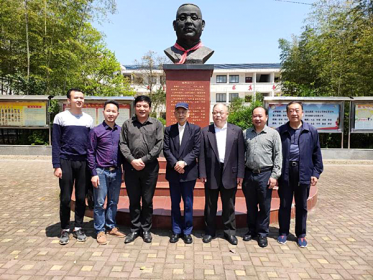 台湾政治大学前校长张京育赴茶陵考察