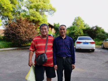 台胞潘绍正回醴寻亲