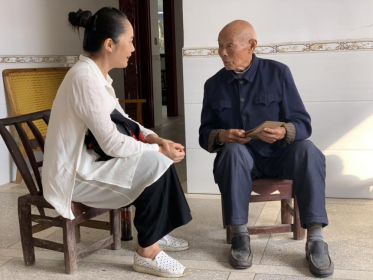 石门县台办重阳节走访慰问定居台胞