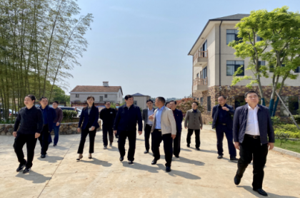 民革湖南省委、中国民族贸易促进会调研组赴岳阳台创园考察指导
