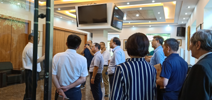 省委台办主任肖祥清一行到张家界市调研台资企业和台商投资企业协会