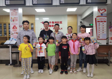 台胞和小朋友在涉台教育基地欢度“六一”