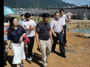 宁远县召开台资农业企业现场座谈会