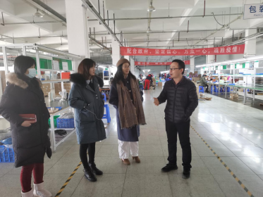 永州市委台办赴零陵区调研台资企业