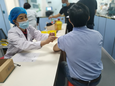 江华县积极做好台胞疫苗接种工作