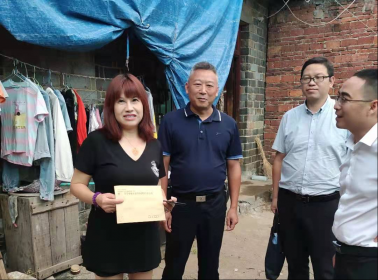怀化市节前走访部分台企台胞