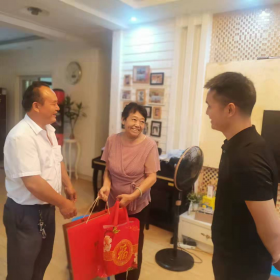 娄底市各级台办开展台胞中秋慰问活动