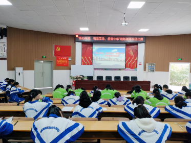 宁乡市白马桥中学举行“童心向党，情系宝岛，爱我中华”硬笔书法比赛