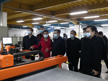 永州市委副书记、统战部部长单铸飞深入蓝山县台资企业调研