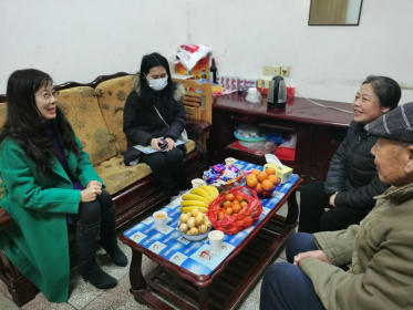 春节走访送真情 两岸共话一家亲 ——永州市委台办赴零陵区走访困难台胞