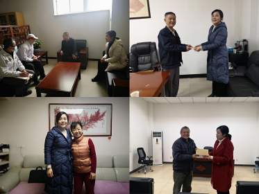 长沙县委台办春节前夕走访慰问台企台胞台属