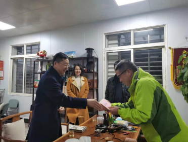 常德市台办赴台资企业走访慰问