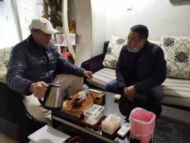 涉台教育基地牛角冲社区走访慰问社区台胞