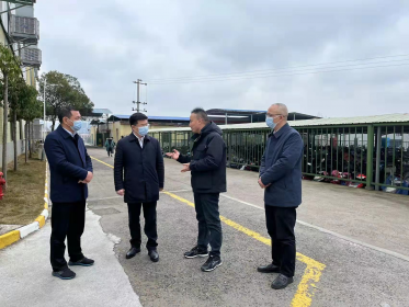 东安县委副书记深入台资企业实地调研