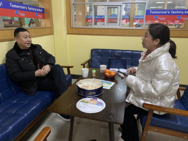 蓝山县委台办走访慰问台资企业