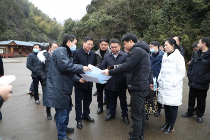 双牌县委书记到阳明山海峡两岸交流基地调研