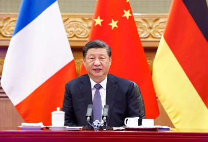 <b>习近平同法国德国领导人举行视频峰会</b>
