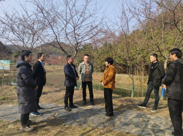 湘潭市岳塘区领导带队调研台资项目