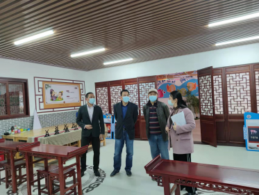 长沙市委台办走访调研天心区涉台教育基地