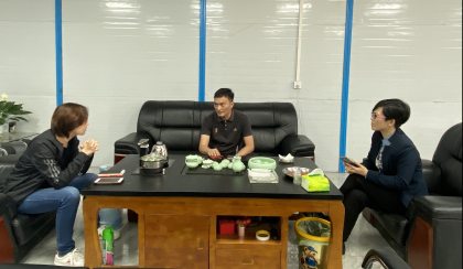 台商到江永考察洽谈农产品加工项目