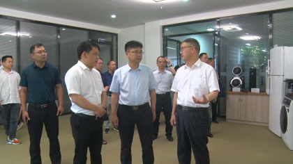 吉首大学到祁阳台资企业考察调研