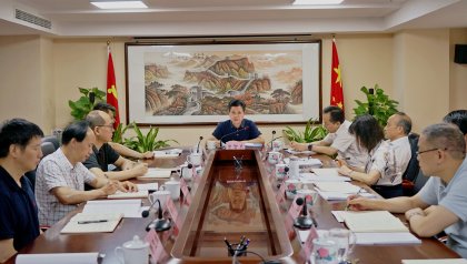省委台办开展办务会理论学习中心组  （扩大）第６次集中学习