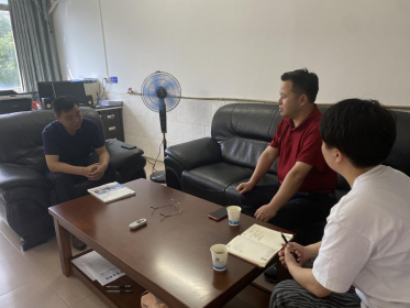 蓝山县委台办赴县职业中专调研市级涉台教育基地建设工作