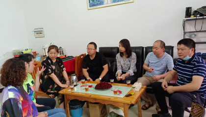 会同县委台办走访慰问台企