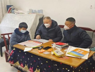 龙山县台办开展“二十大精神进家庭”活动