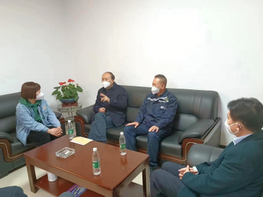 省委台办二级巡视员孙银生率队春节前慰问台企台商