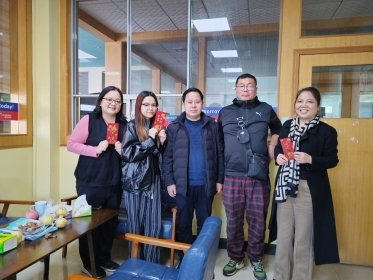 蓝山县委台办春节走访在蓝台胞台属