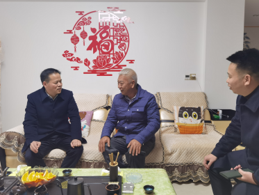 衡阳市委常委、市委秘书长尹培国走访慰问 春节留衡台商台胞