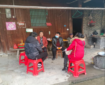 会同县委台办开展春节走访慰问活动