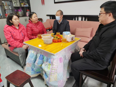 冷水滩区台办走访慰问台胞台商