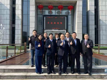 中国国民党中常委王伯纶一行到株洲参访