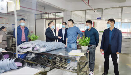 永州市委办调研新田县台资企业
