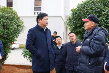 长沙县县委书记付旭明走访调研台资企业