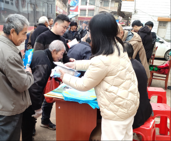 新田县委台办开展涉台宣传进乡村活动