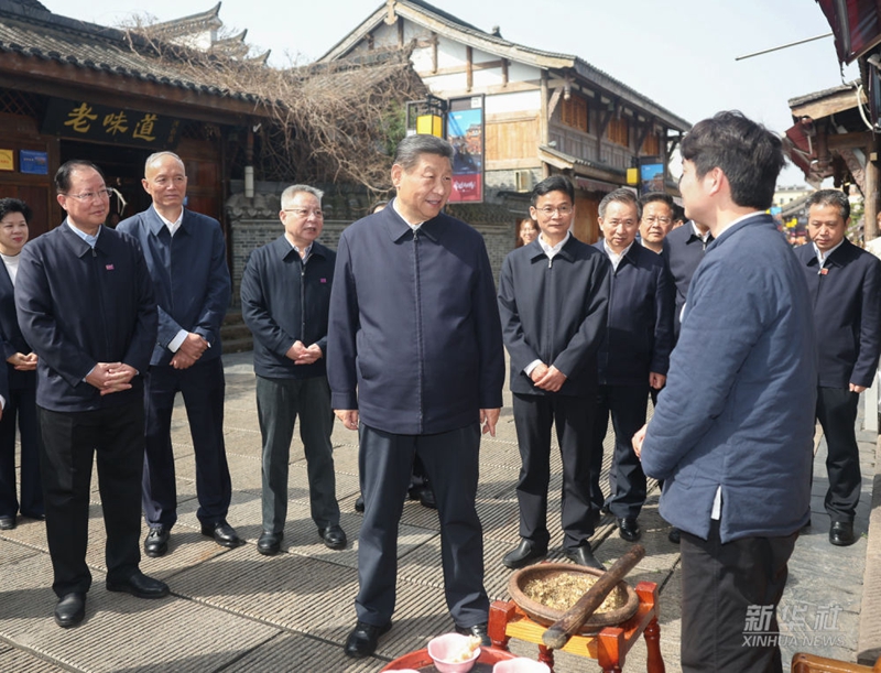 图集 | 习近平在湖南常德市考察调研 